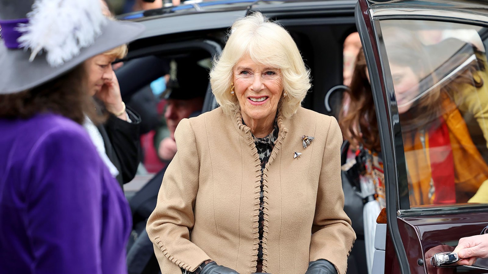 Queen Camilla Makes Her 1st Official Appearance Since Kate Middleton Cancer Announcement