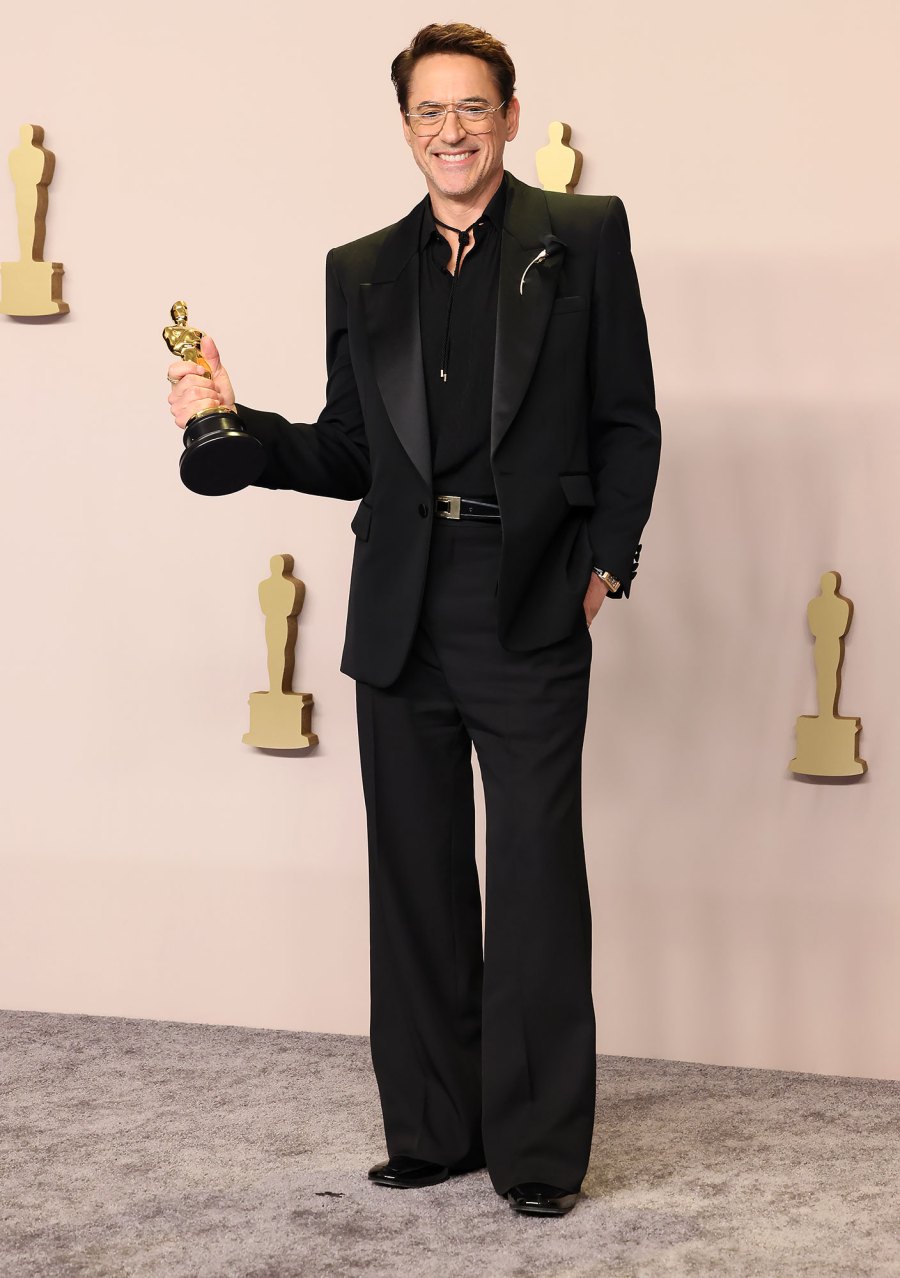 Robert Downey Jr The Best Dressed Men at the 2024 Oscars
