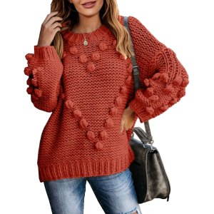 Saodimallsu dot heart sweater