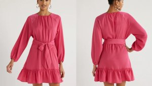 Scoop Fit and Flare Dress
