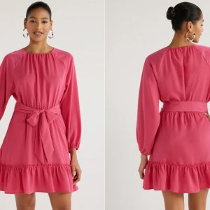 Scoop Fit and Flare Dress
