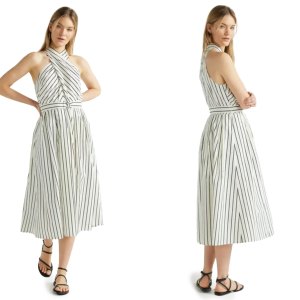 Scoop Halter Dress