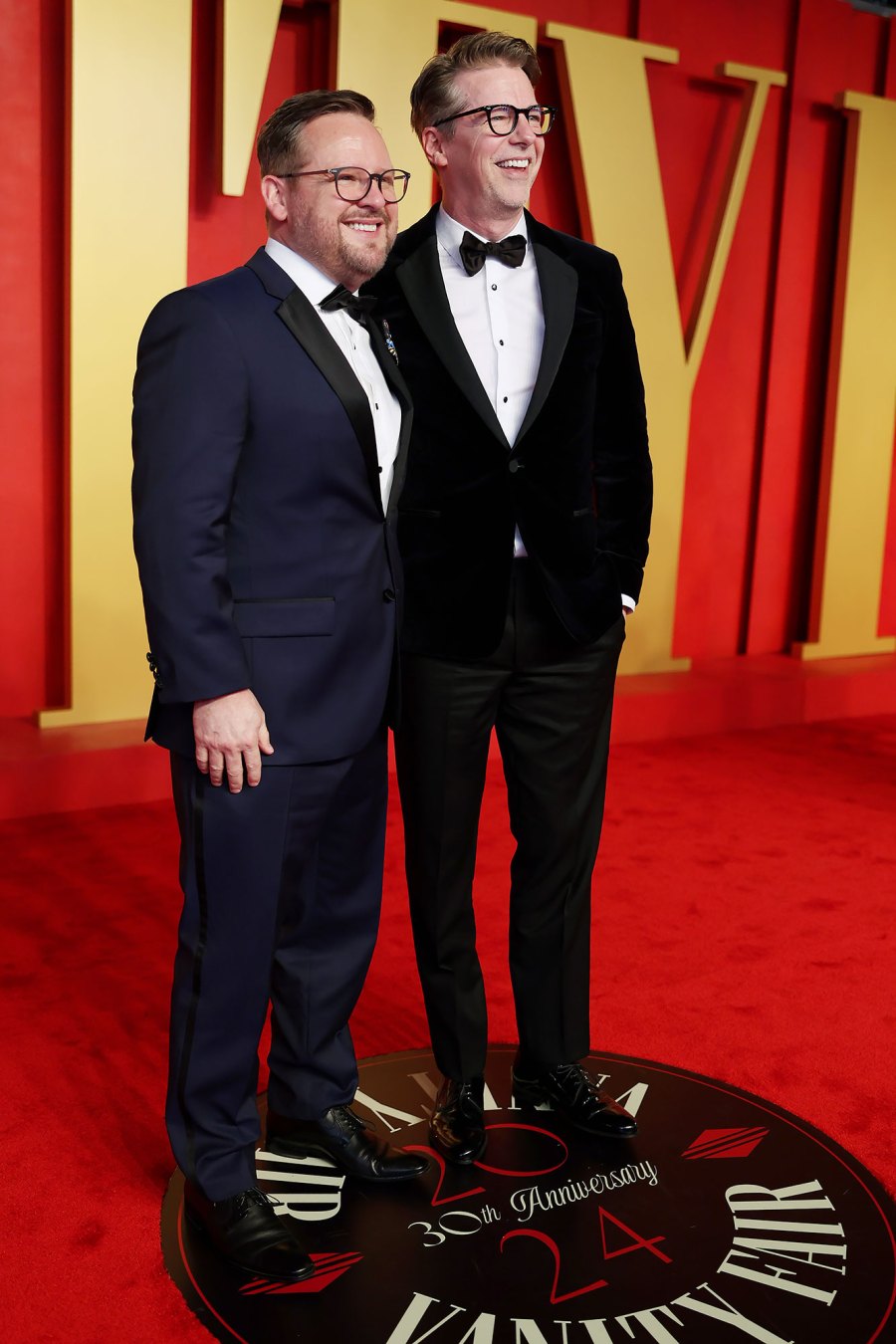 Scott Icenogle and Sean Hayes Vanity Fair 2024 Oscar Party Was Perfect Celeb Couple Date Night