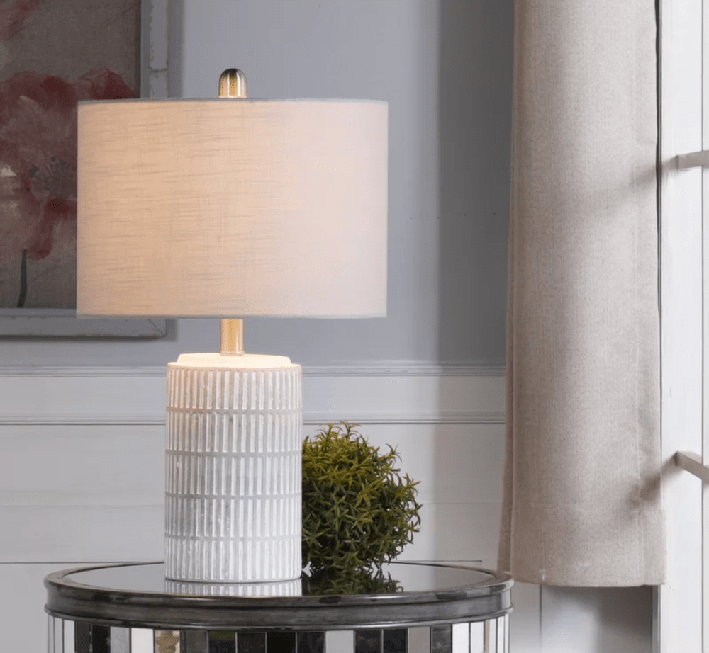 Deauville 21'' Distressed Table Lamp