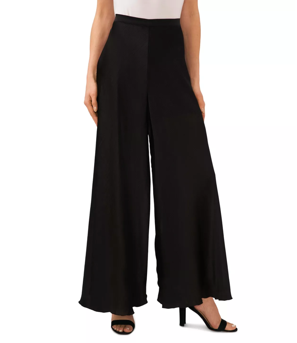 CeCe Flowy women's trousers with wide legs and side zipper, fashion finds