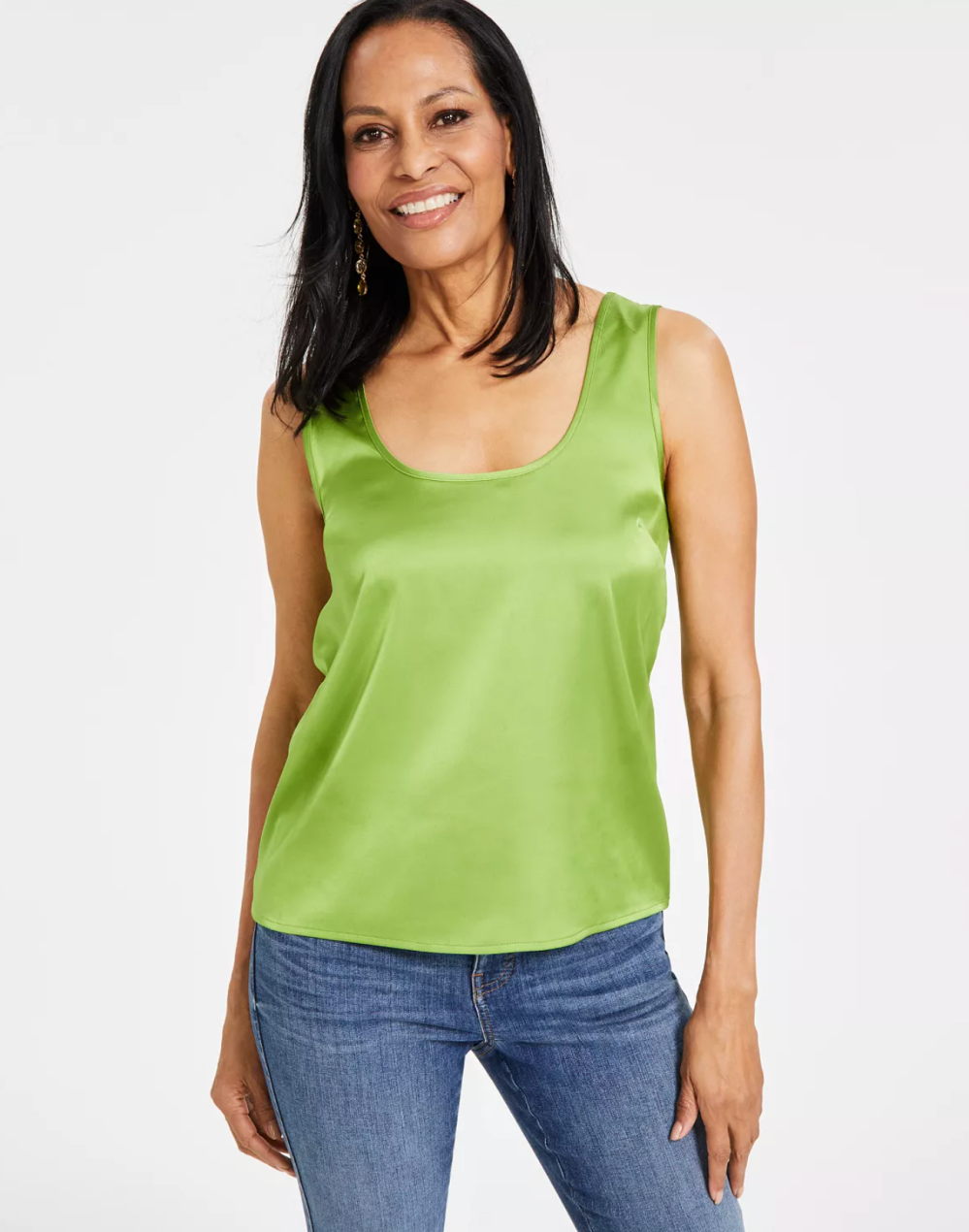 I.N.C. International Concepts Women's Scoop-Neck Tank Top
