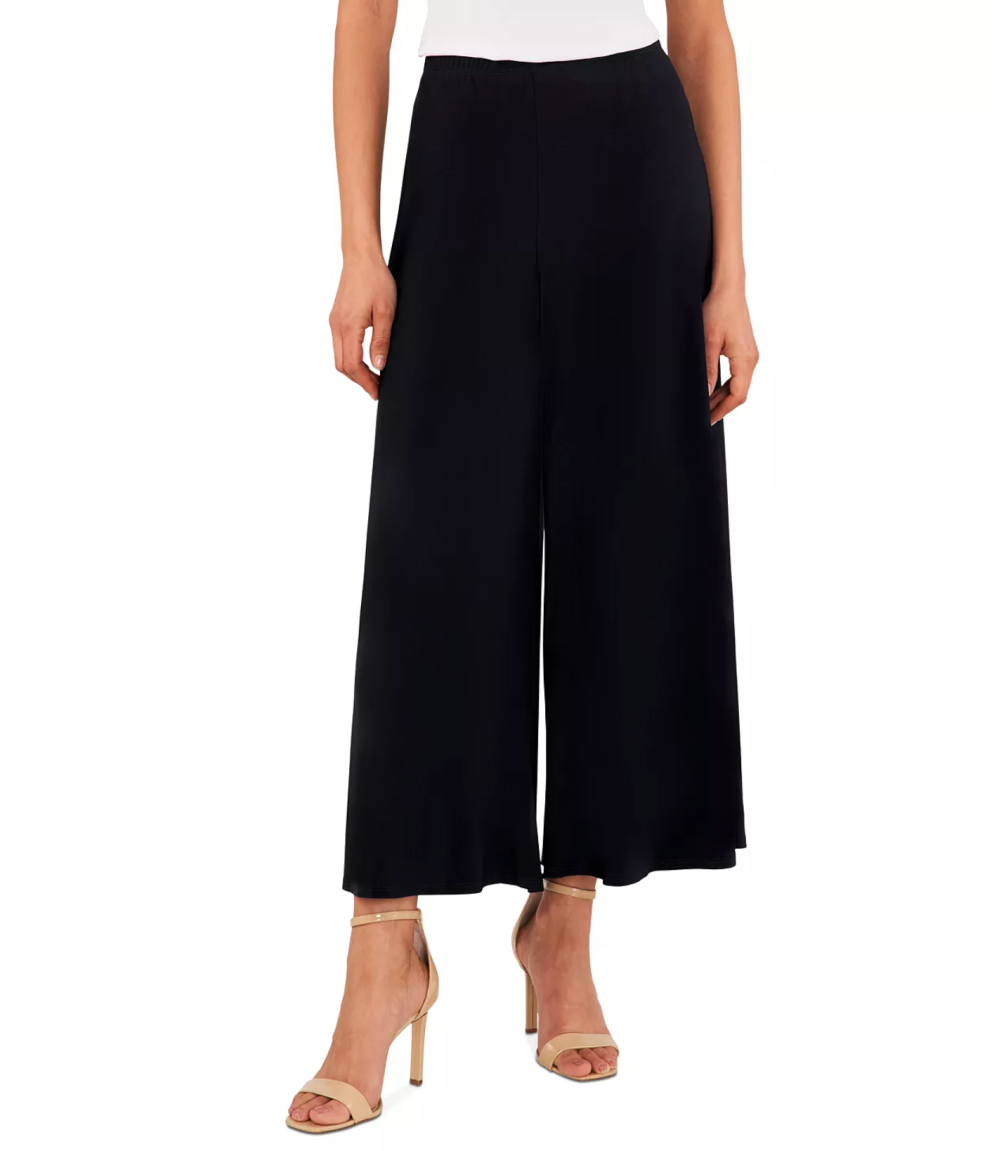 Vince Camuto Women's Pull On Wide Leg Ankle Pants macy's