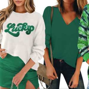 St. Patrick's Day tops