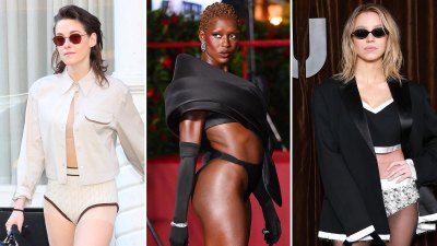 Stars Who Can Actually Pull Off the No Pants Trend 150 Kristen Stewart Jodie Turner Smith Sydney Sweeney