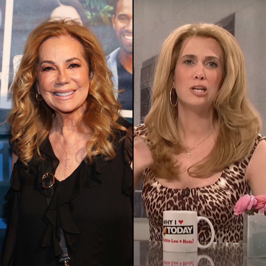 Stars Who Reacted to Being Parodied on Saturday Night Live 643 Kathie Lee Gifford Kristen Wiig