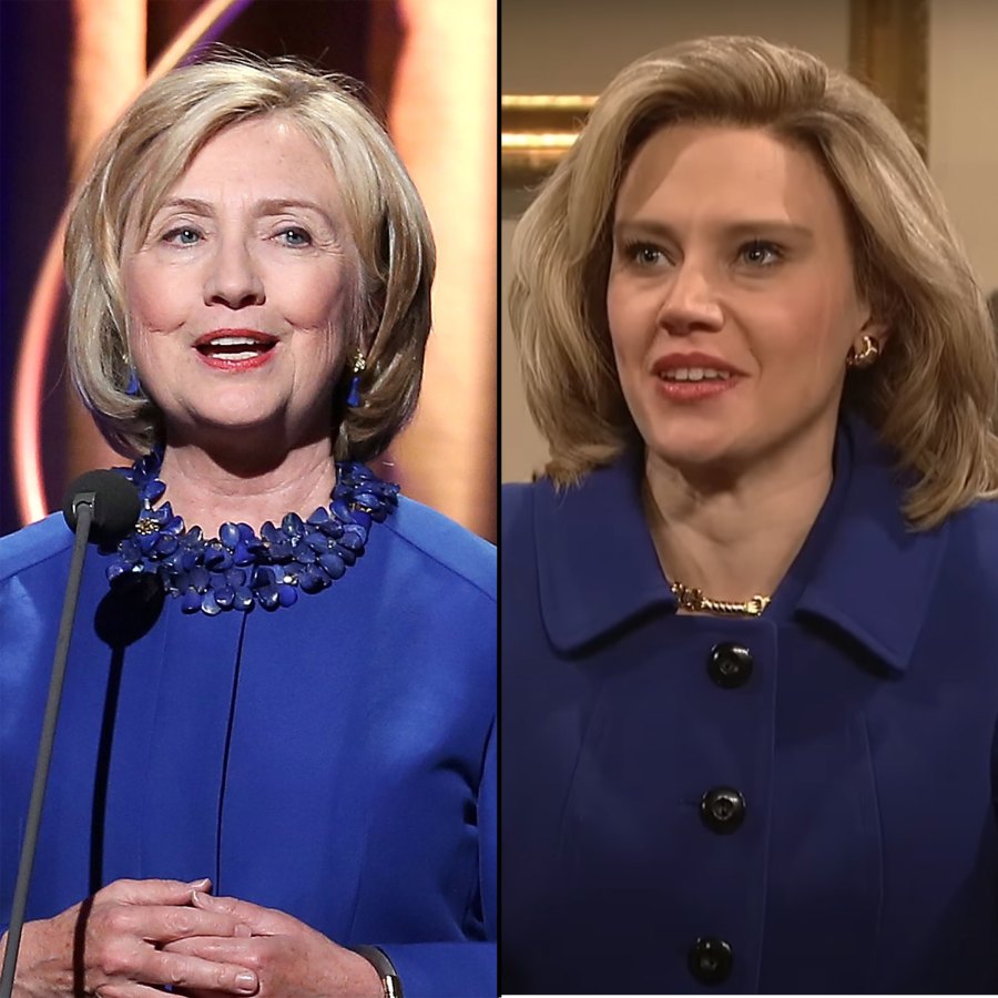 Stars Who Reacted to Being Parodied on Saturday Night Live 644 Hillary Clinton Kate McKinnon