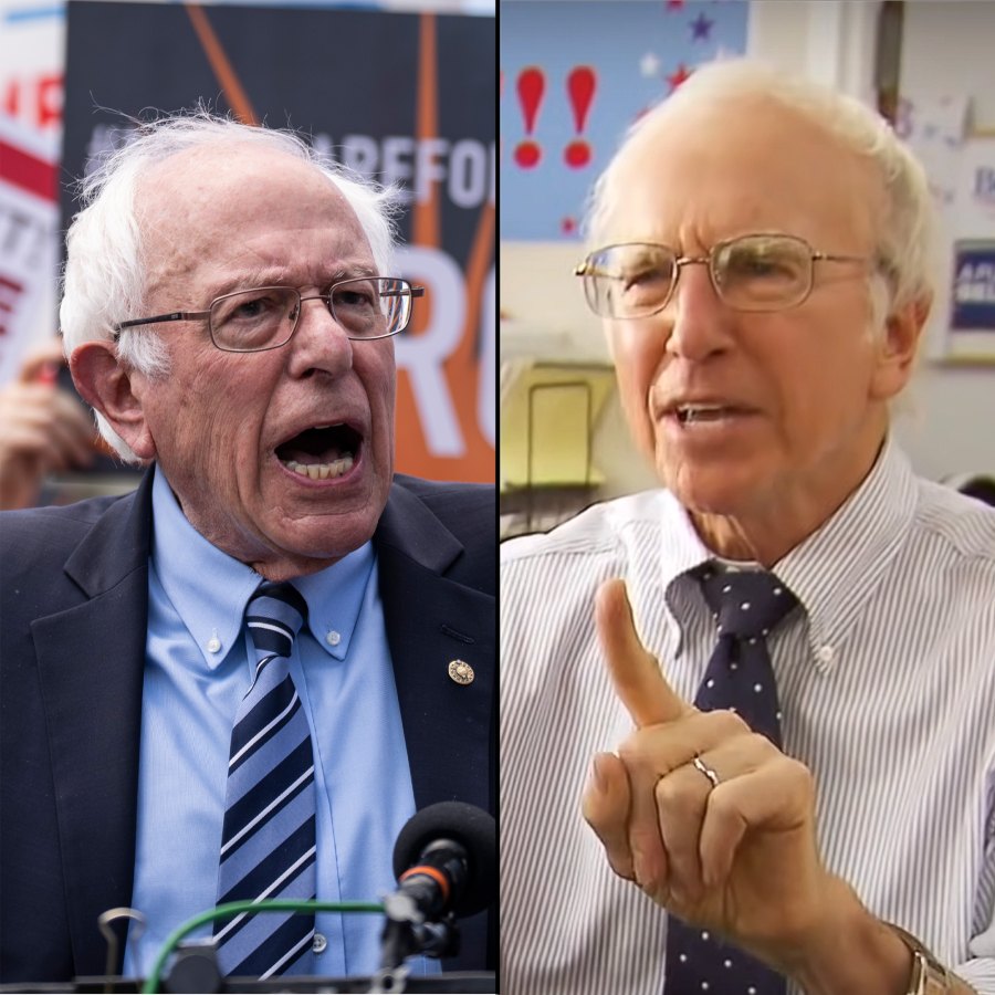 Stars Who Reacted to Being Parodied on Saturday Night Live 646 Bernie Sanders Larry David