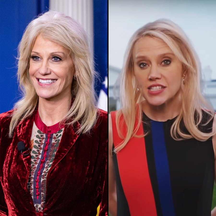 Stars Who Reacted to Being Parodied on Saturday Night Live 651 Kellyanne Conway Kate McKinnon