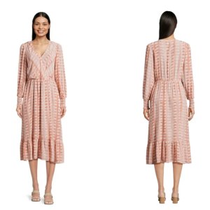 Time and Tru Wrap Dress