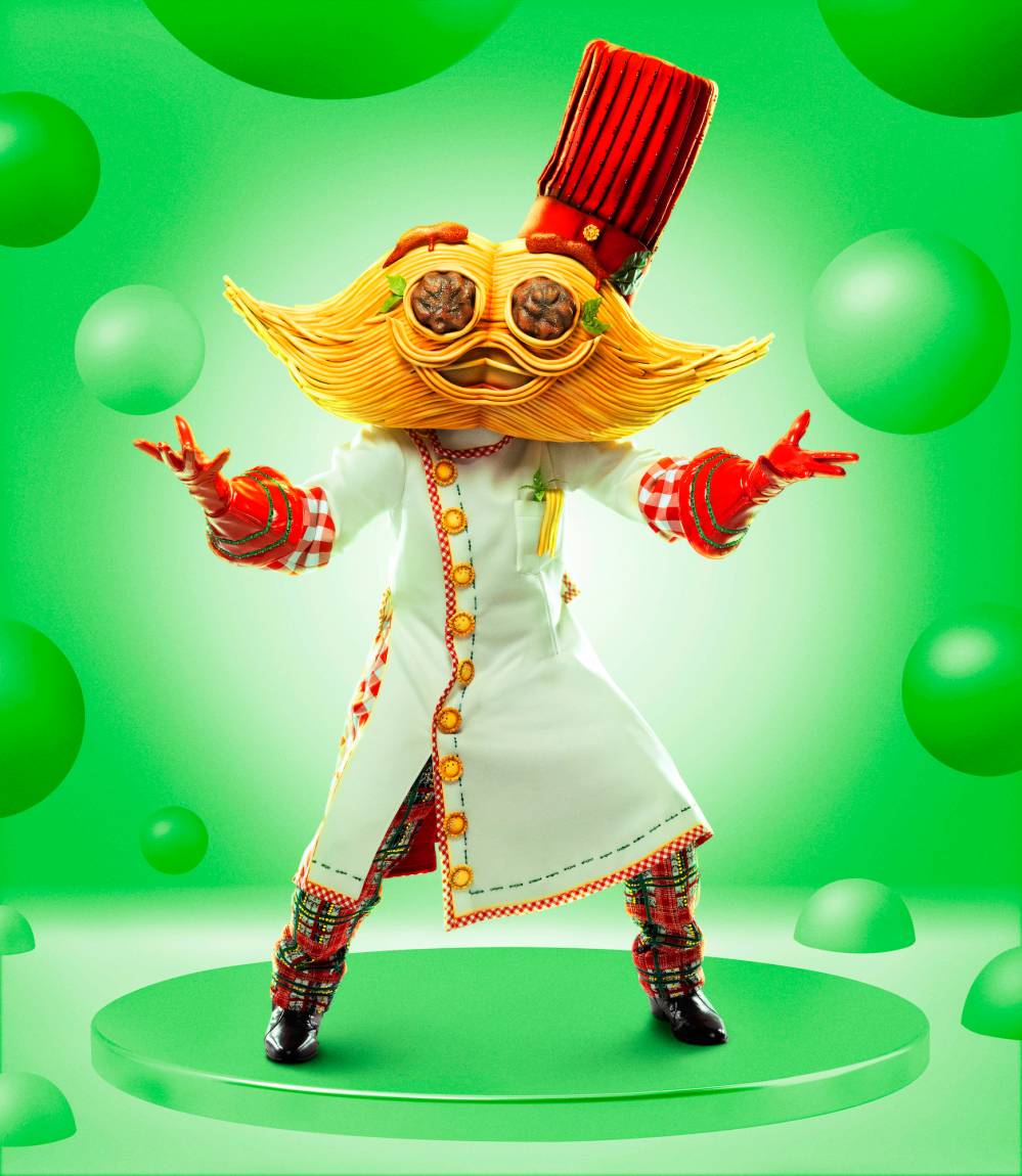 The Masked Singer s Rita Ora Has an On the Nose Guess for Spaghetti and Meatballs