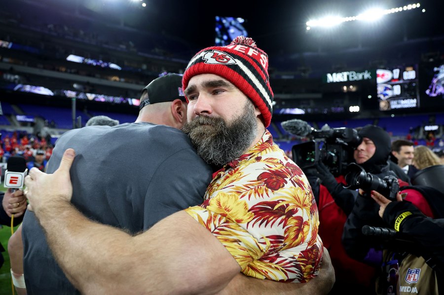 Travis Kelce Continues to Cry Over Jason Kelce NFL Retirement 2