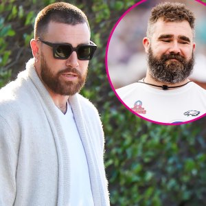 Travis Kelce Hints He Gained Weight in Offseason Says He s in Same Weight Class as Brother Jason 538