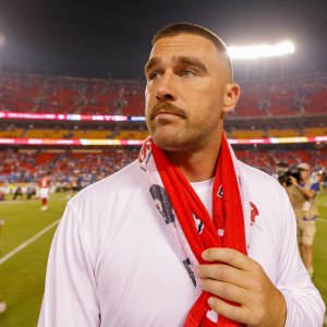 Travis Kelce Says Hes Trying to Drop Less F Bombs on New Heights Fails 10 Minutes Later