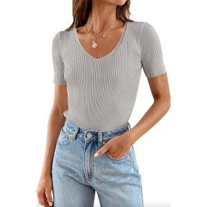 Zesica ribbed t-shirt