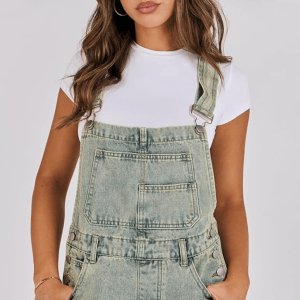 Anrabess Denim Shortalls