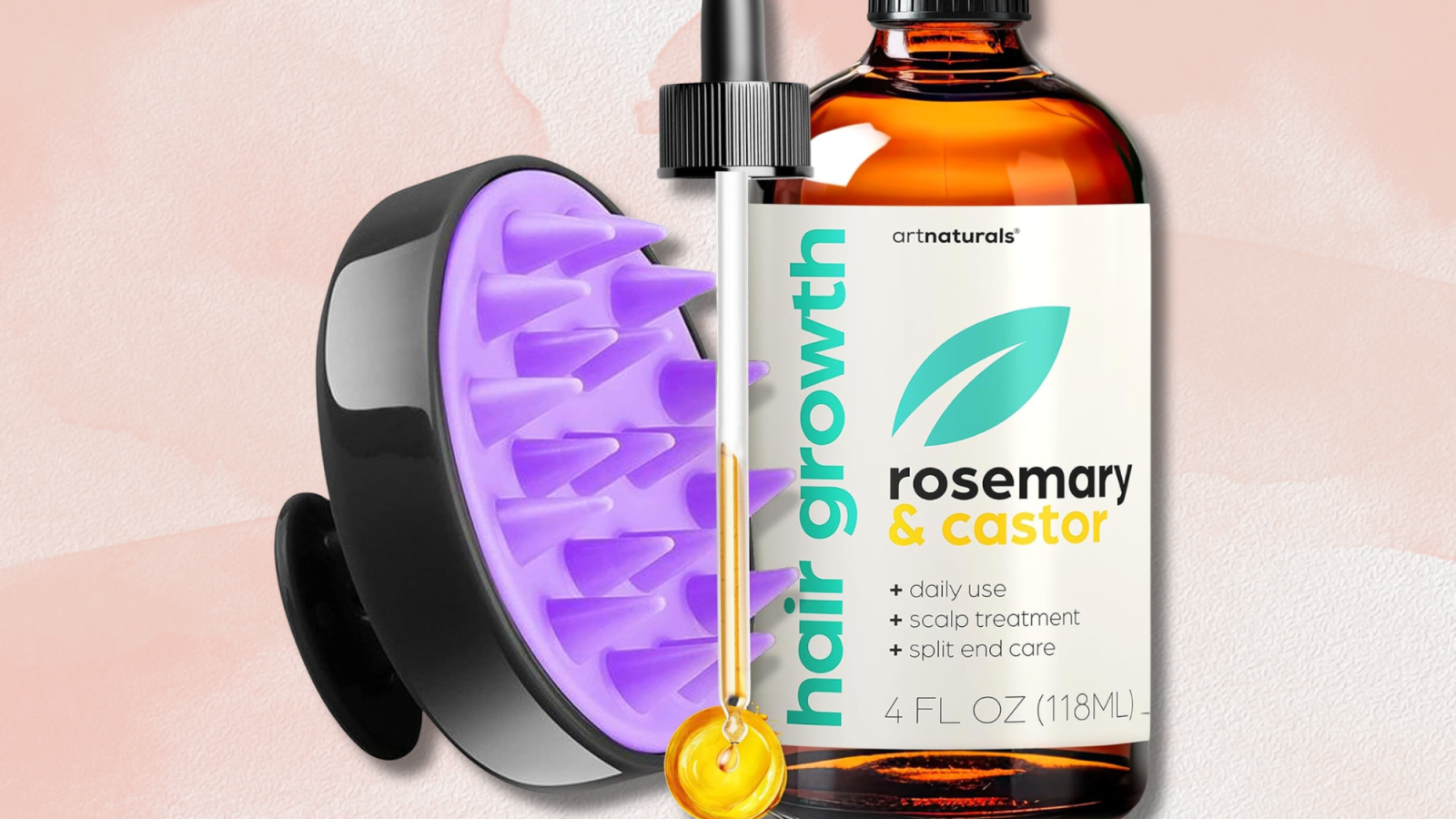 Artnaturals Organic Rosemary & Castor Hair and Scalp Oil