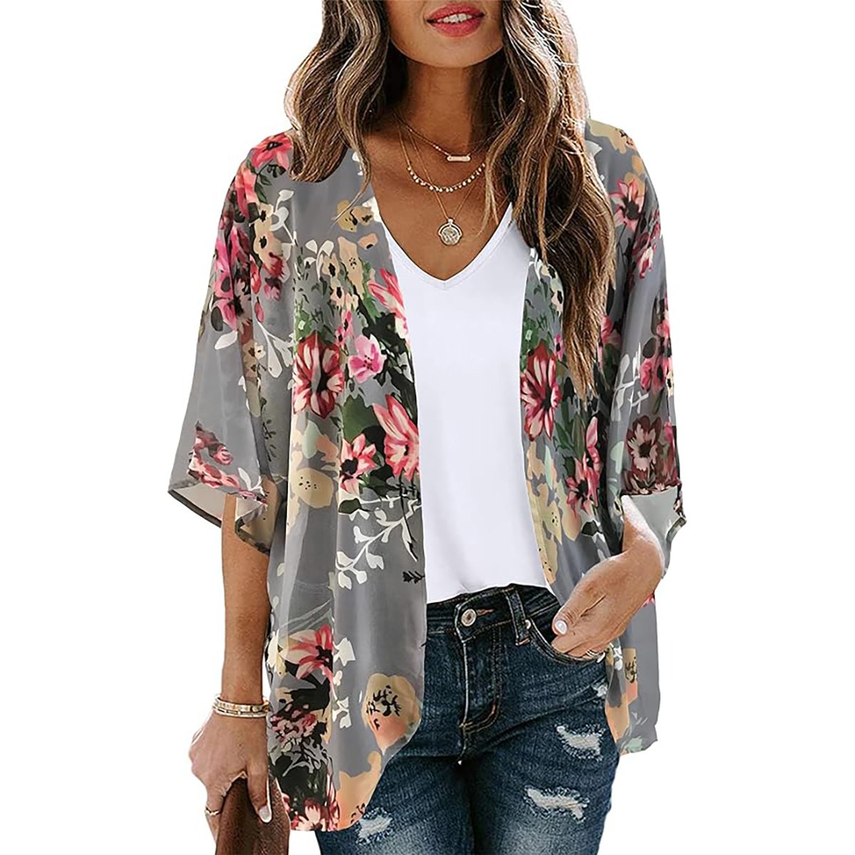Chic Kimono Cardigan Sweater Coat