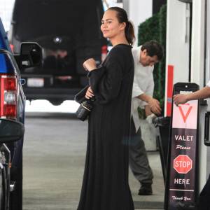 Chrissy Teigen in Beverly Hills on March 28, 2024.