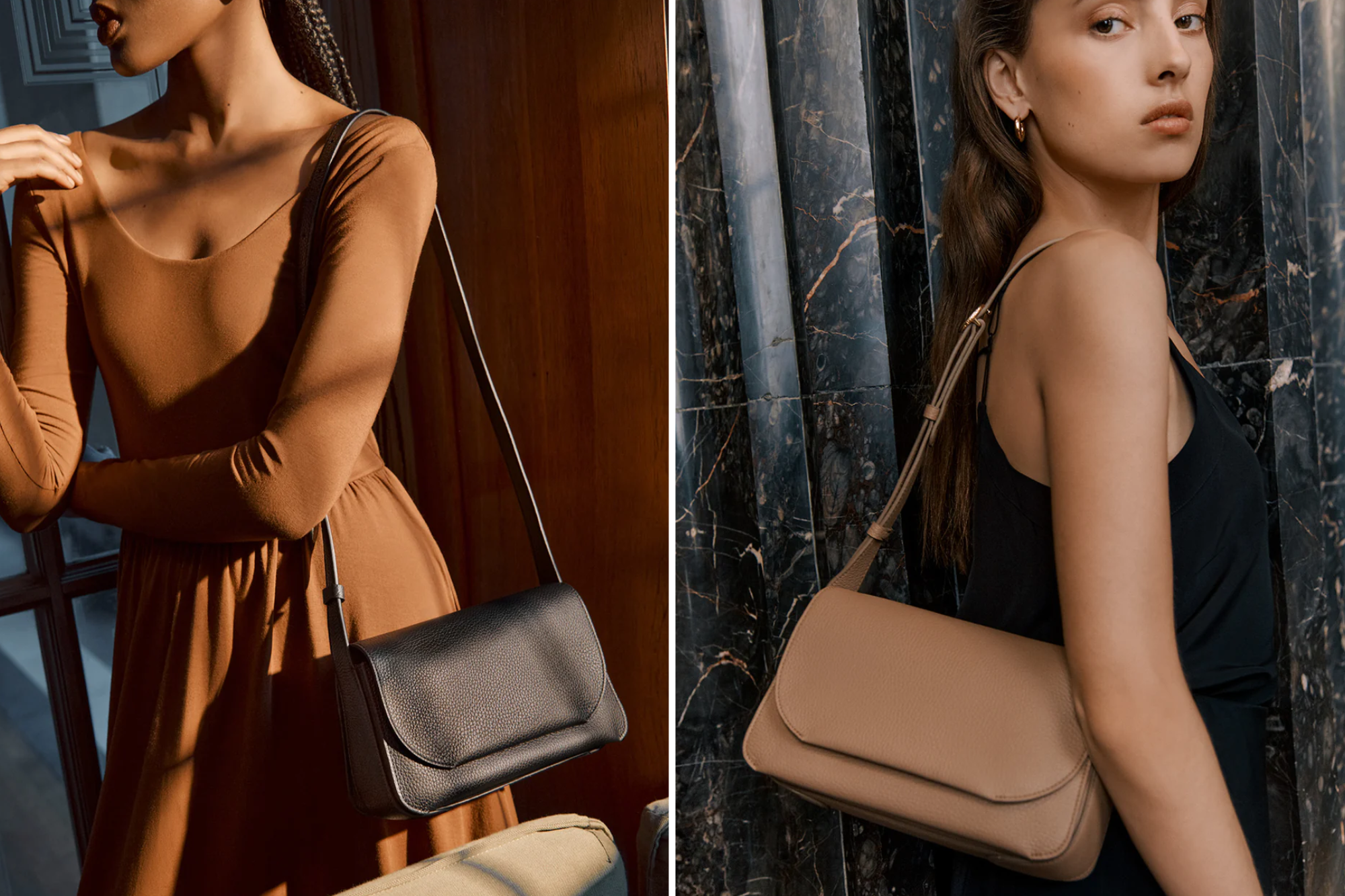 Cuyana Concertina Shoulder Bag