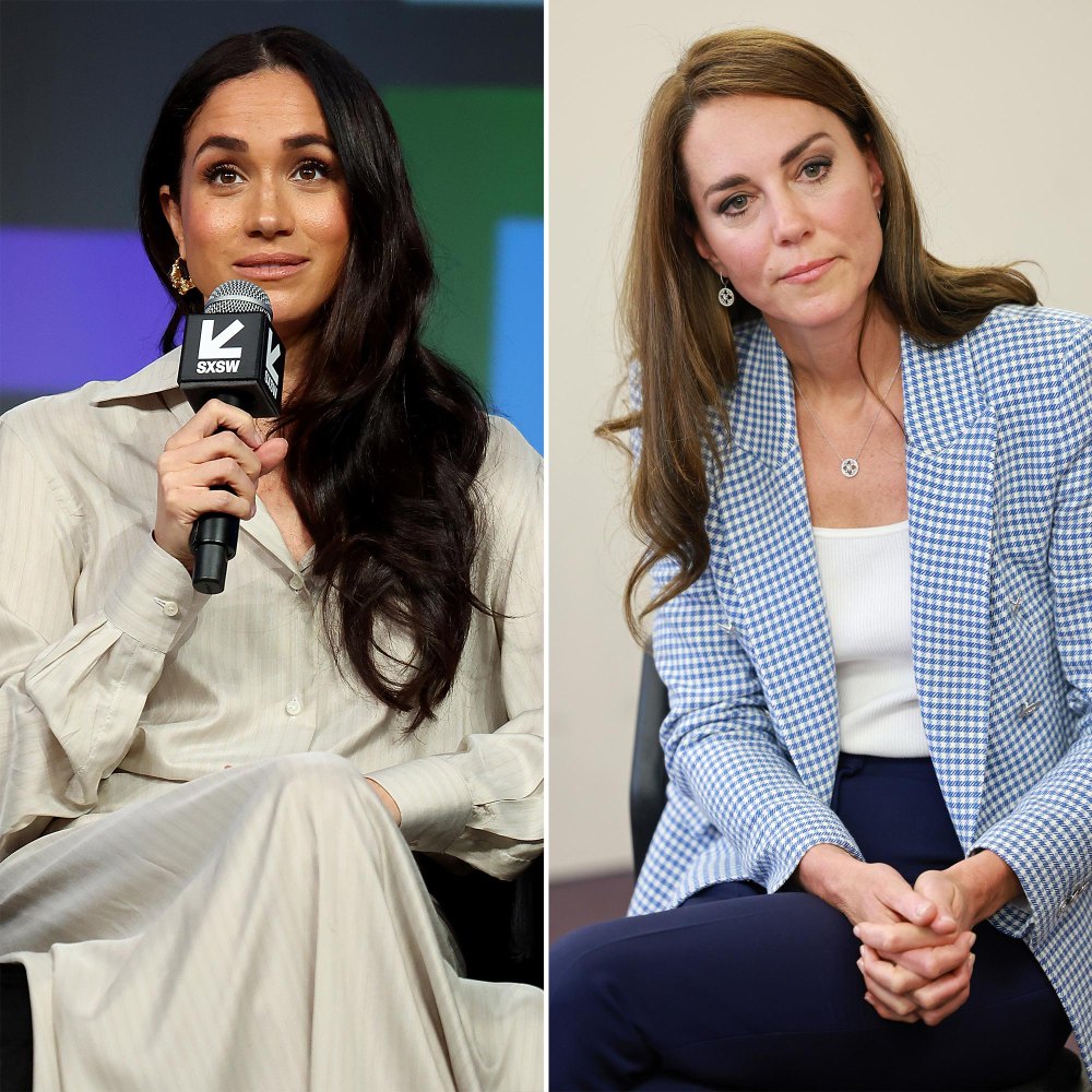 Meghan Markle Spoke at LA Event Hours Before Kate Middletons Cancer Announcement