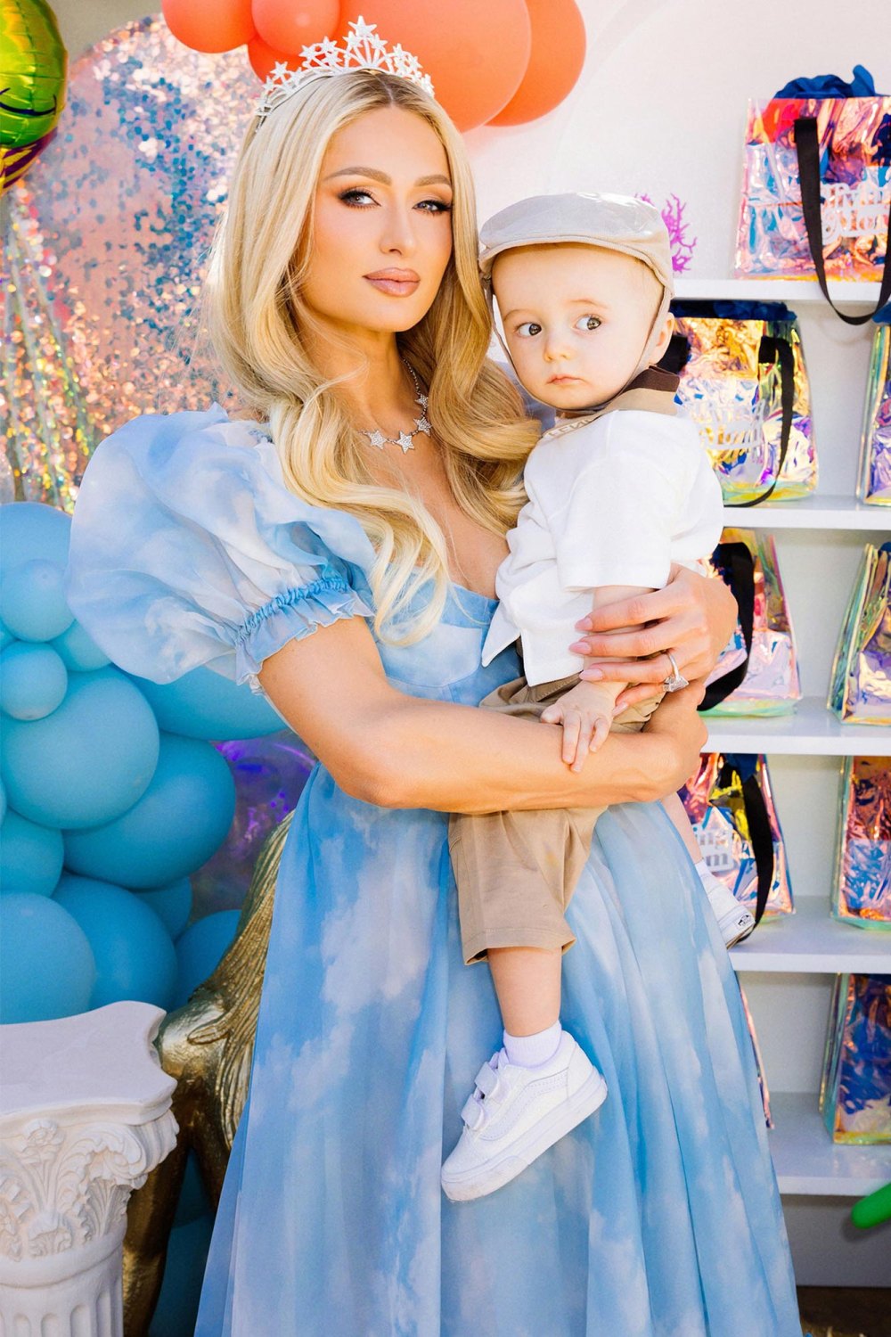 Paris Hilton Jokes Clubitis Is Hereditary as Her Baby Boy Dances the Night Away