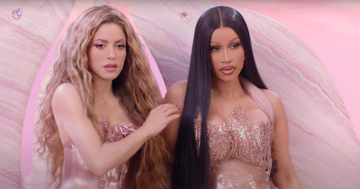 feature Shakira is a Love Goddess on the Hunt in The Mythical Video For Her Song With Cardi B