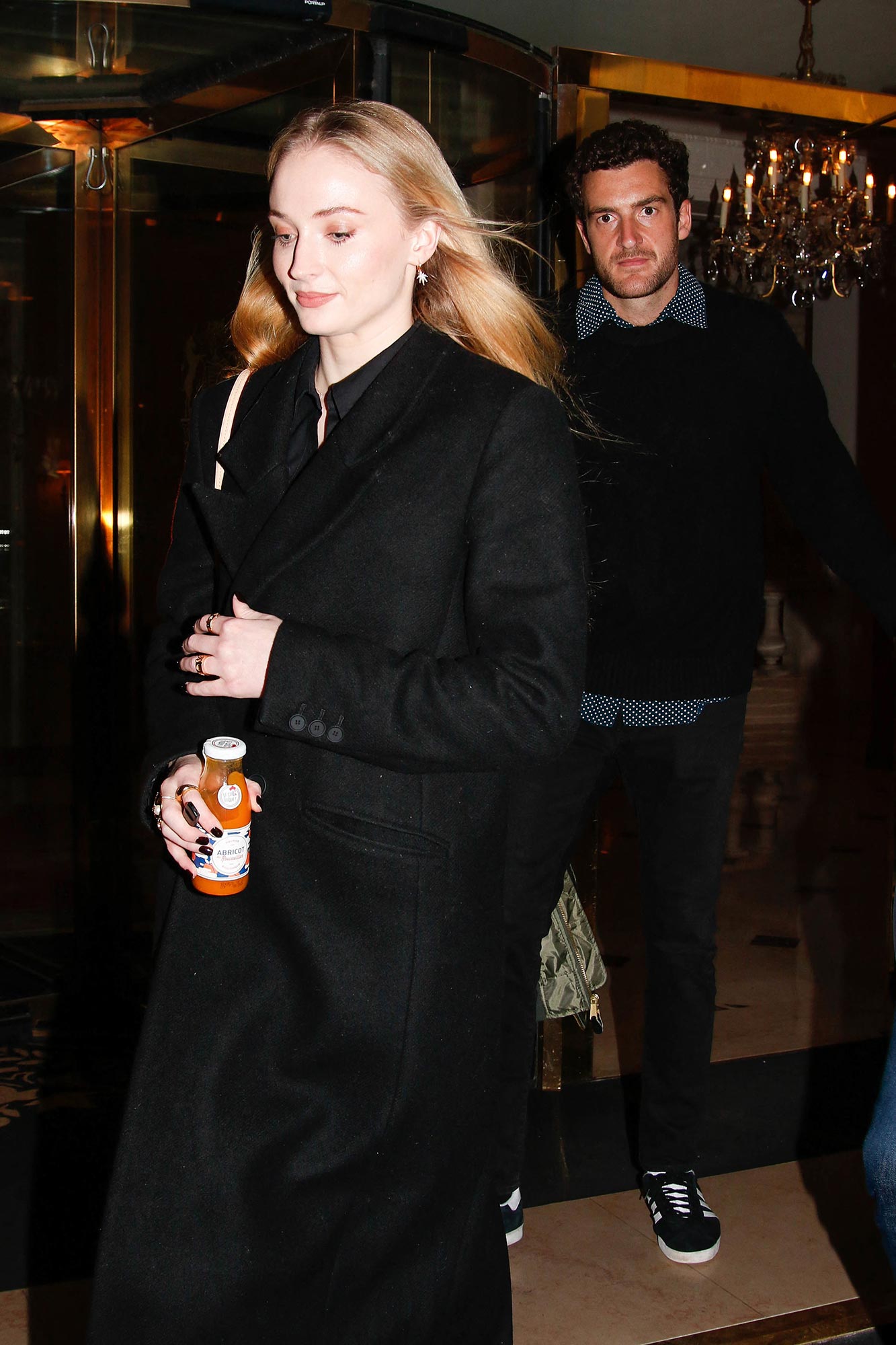 Sophie Turner and Peregrine Pearson Visit the City of Love for Fashion Week