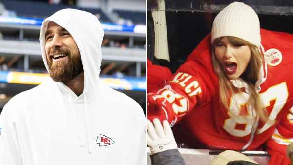 Travis Kelce High Fives Taylor Swifts Band and Crew After Eras Tour Performance in Singapore