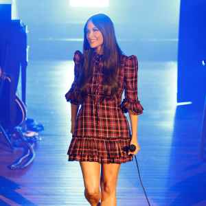 Kacey Musgraves performing in Nashville on March 15, 2024.