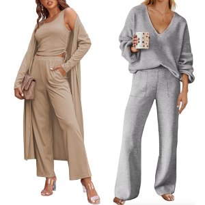 loungewear sets with pockets
