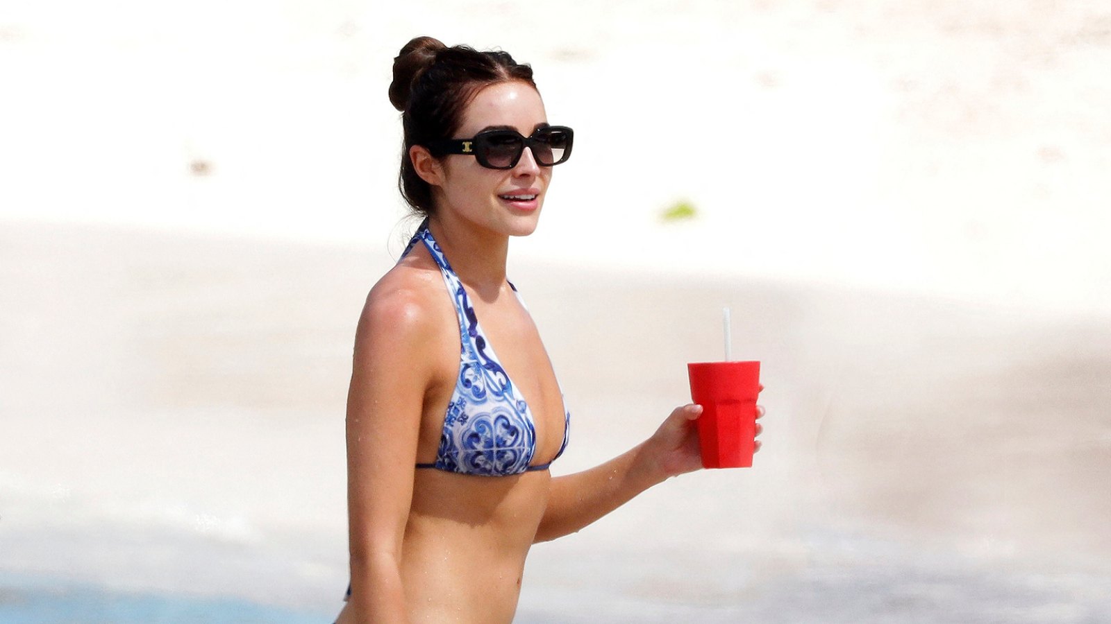 Olivia Culpo in St. Barts on March 8, 2024.