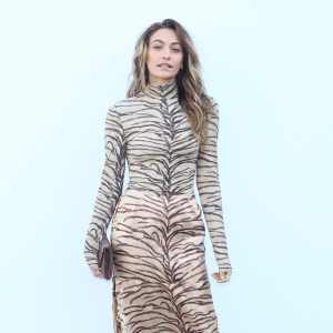 Paris Jackson at the Stella McCartney Paris Fashion Week show on March 4, 2024.