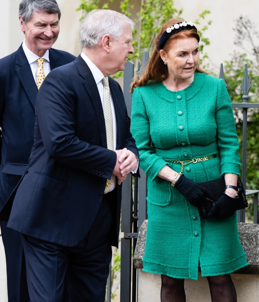 Prince Andrew and Ex-Wife Sarah Ferguson Make Rare Appearance With the Royals at Easter Service