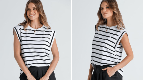 Wiholl Cap Sleeve Top