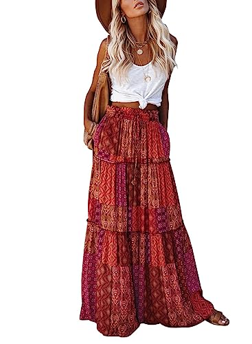 EARKOHA Women’s Casual Long Skirt