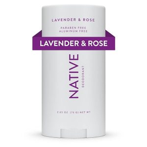Native Lavender and Rose Deodorant