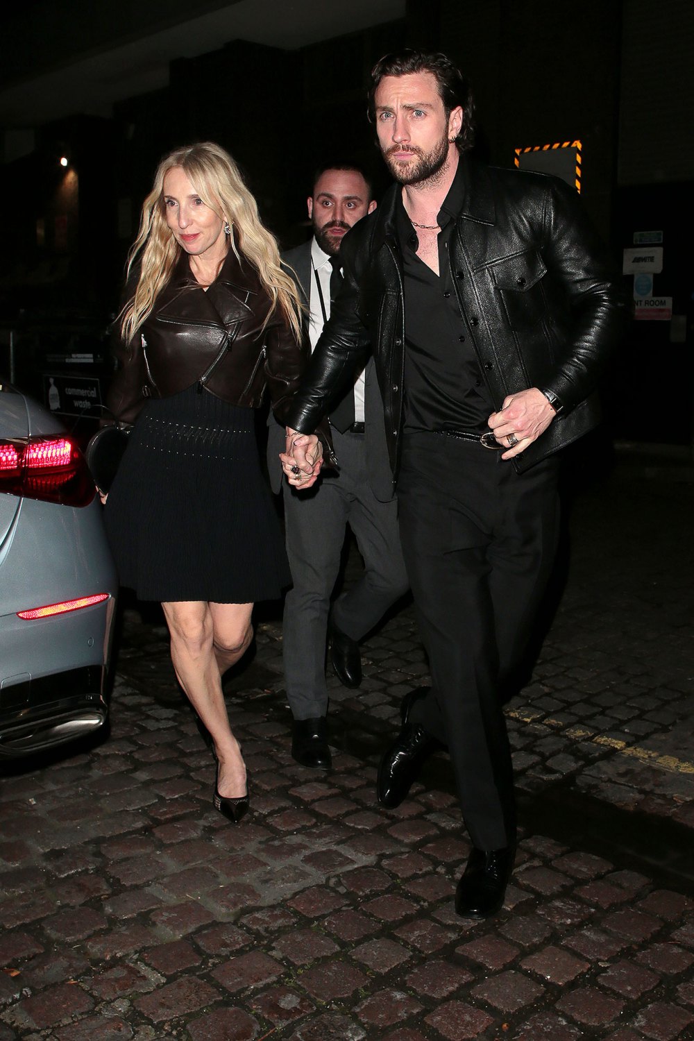 Aaron Taylor-Johnson and Wife Sam Taylor-Johnson Hold Hands During Date Night at Film Afterparty 3