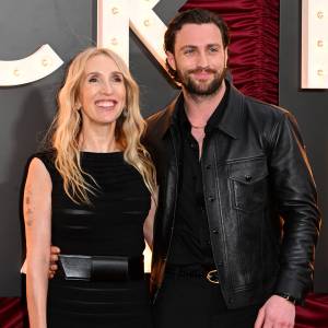 Aaron Taylor-Johnson and Wife Sam Taylor-Johnson Hold Hands During Date Night at Film Afterparty