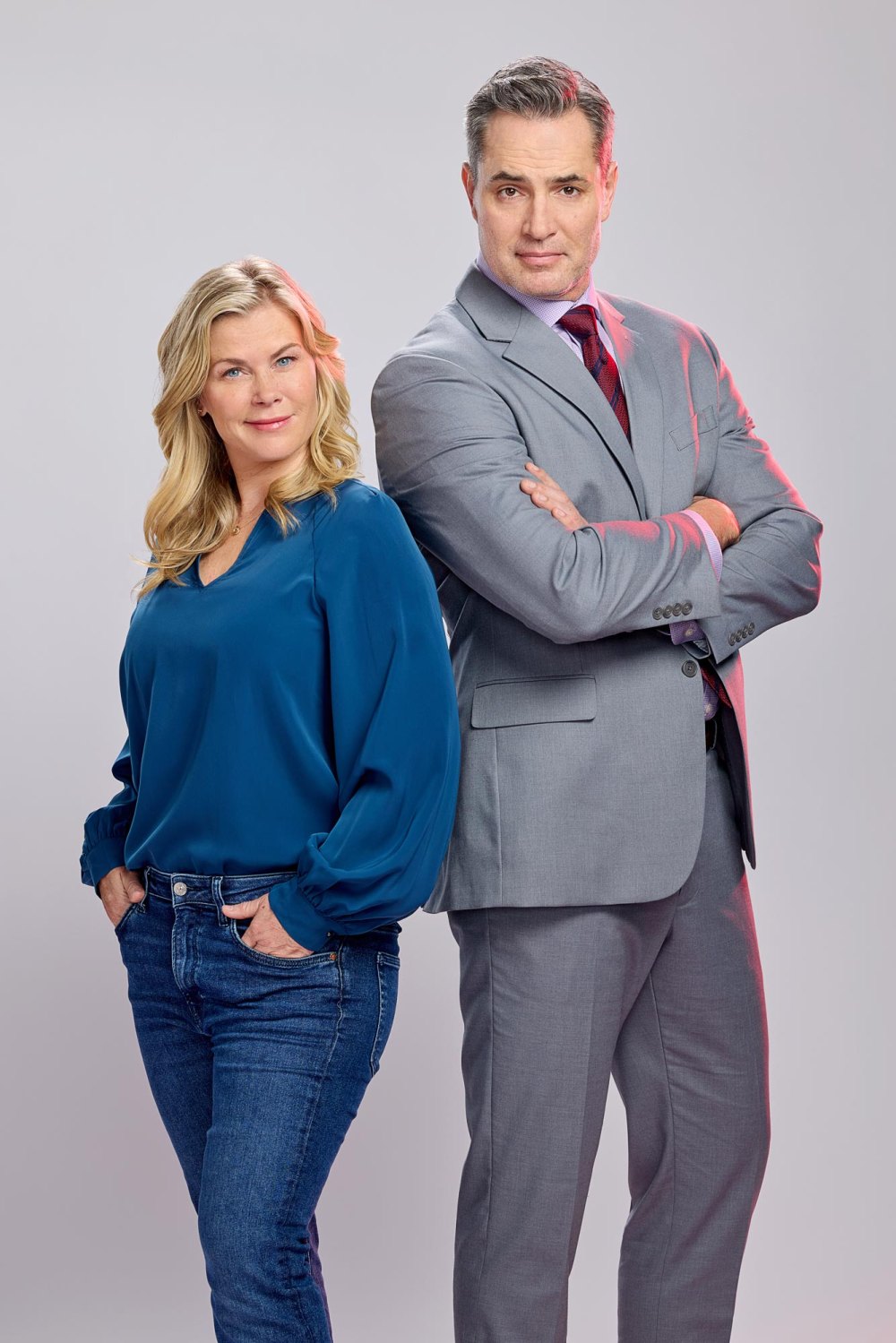 Alison Sweeney Wants to Stretch Out New Hannah Swensen Love Triangle Teases Mike s Future 216