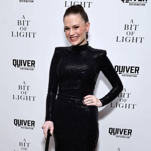 Anna Paquin Walks With a Cane at Red Carpet Premiere of New Film