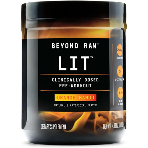 Beyond Raw Lit Pre Workout Powder