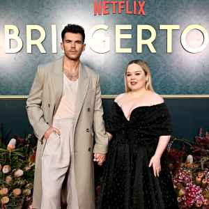 Bridgerton s Nicola Coughlan and Luke Newton Ban Nans From Steamy Scenes