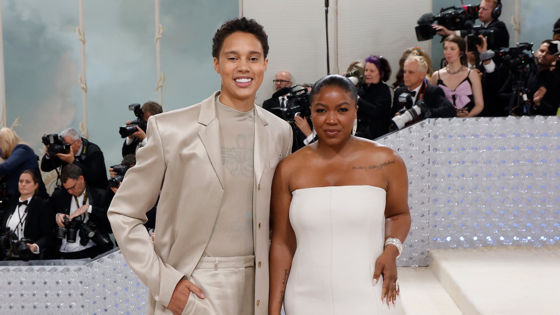 Brittney Griner and Wife Cherelle Griner Welcome 1st Baby Brittney Griner and Wife Cherelle Griner Welcome 1st Baby