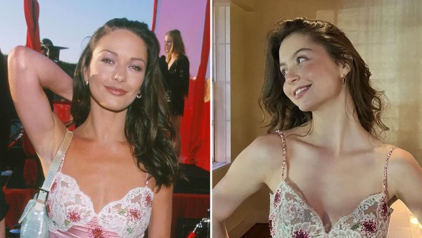 Catherine Zeta-Jones daughter Carys slips into her mom 25-year-old dress for 21st birthday party