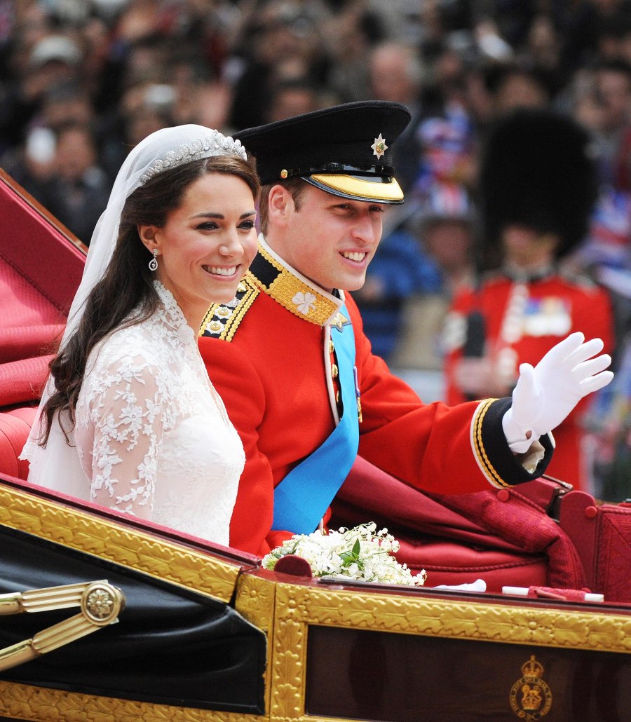 Celebrate Prince William and Kate Middletons Anniversary With the Best Photos From Their Wedding